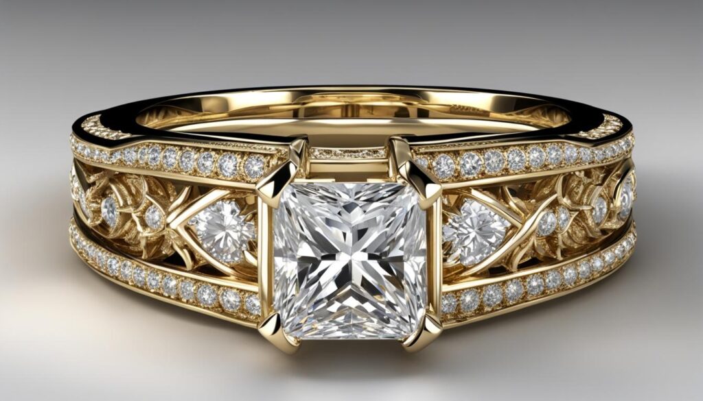 Custom rings gold