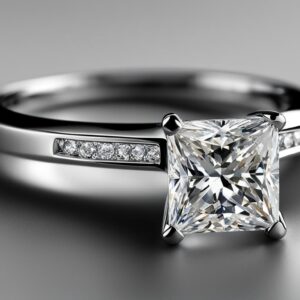 Finding A Custom Engagement Ring Sydney Jeweller for A Princess Cut Diamond